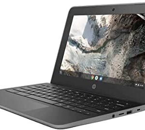 HP Chromebook 11 G7 Education Edition - Intel Celeron N4000 / 1.1 GHz - Chrome OS - UHD Graphics 600 - 4 GB RAM - 32 GB eMMC - 11.6" IPS Touchscreen (HD) - Wi-Fi 5 - Chalkboard Gray (Renewed)