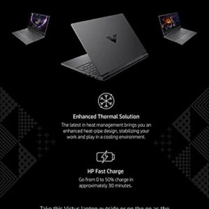 HP Victus Gaming Laptop, 15.6 inch FHD Display, 12th Gen Intel Core i5-12500H 12 Core, NVIDIA GeForce RTX 3050, 32GB RAM, 1TB SSD, Wi-Fi, Bluetooth, Windows 11 Home, Black, Bundle with Cefesfy