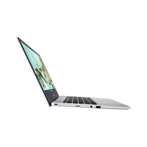 ASUS Chromebook CX1, 14" Full HD NanoEdge Display, Intel Celeron N3350 Processor, 64GB eMMC Storage, 4GB RAM, Chrome OS, Transparent Silver, CX1400CNA-AS44F