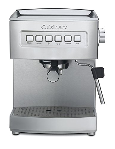 Cuisinart EM-200NP1 Programmable 15-Bar Espresso Maker, Stainless Steel