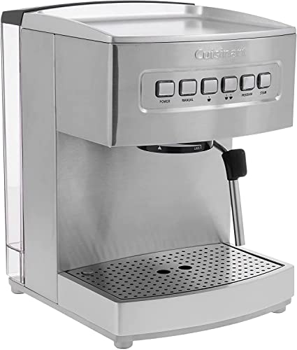 Cuisinart EM-200NP1 Programmable 15-Bar Espresso Maker, Stainless Steel