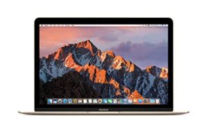 apple mnyl2ll/a 12in macbook, retina, 1.3ghz intel core i5 dual core processor, 8gb ram, 512gb ssd, mac os, gold (newest version) (renewed)