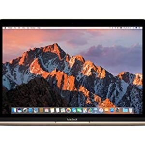 Apple MNYL2LL/A 12in MacBook, Retina, 1.3GHz Intel Core i5 Dual Core Processor, 8GB RAM, 512GB SSD, Mac OS, Gold (Newest Version) (Renewed)