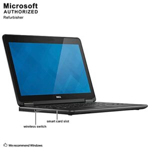 Dell Latitude E7240 12.5 inches Ultrabook, Intel Core i5-4300U Dual-Core, 128GB Solid State Drive, 8GB DDR3, 802.11n, Win10Pro (Renewed)