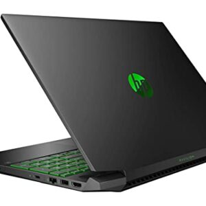 HP 2022 Pavilion Gaming 15.6" FHD IPS Laptop, AMD Ryzen 5-5600H (Beats i7-9750H), 16GB RAM, 1TB HDD+512GB SSD, Backlit Keyboard, GeForce GTX 1650, Win 11, Acid Green, 32GB SnowBell USB Card