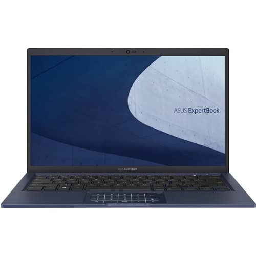 ASUS ExpertBook B1 Business Laptop, 15.6” FHD, Intel Core i5-1135G7, 256GB SSD, 16GB RAM, Military Grade Durable, AI Noise Cancelling, Webcam Privacy Shield, Win 10 Pro, Star Black, B1500CEA-XH53