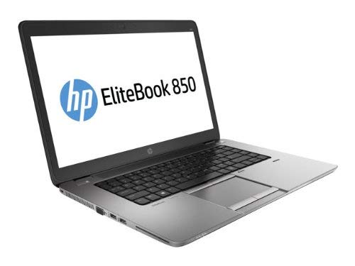 HP EliteBook 850 G1 15.6 inches Laptop, Core i5-4210U 1.7GHz, 8GB Ram, 500GB HDD, Windows 10 Pro 64bit (Renewed)