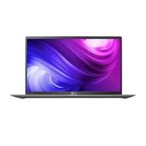 LG gram 15Z90N-Laptop 15.6" IPS Ultra-Lightweight, (1920 x 1080), 10th Gen Intel Core i7 , 8GB-RAM, 256B SSD, Windows 10 Home, 17 Hour-Battery, USB-C, HDMI, -Headphone input - Silver