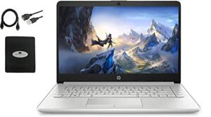 newest hp 14″ hd laptop for business and student, amd ryzen3 3250u (up to 3.5 ghz), 16gb ram, 1tb ssd, ethernet, usb-a&c, webcam, wifi, bluetooth, hdmi, fast charge, win10 s, w/ghost manta accessories