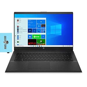 HP 17z-cp000 Home & Business Laptop (AMD Athlon Gold 3150U 2-Core, 32GB RAM, 1TB PCIe SSD + 1TB HDD, AMD Radeon, 17.3" 60Hz HD+ (1600x900), WiFi, Bluetooth, Webcam, HDMI, Win 11 Home) with Hub