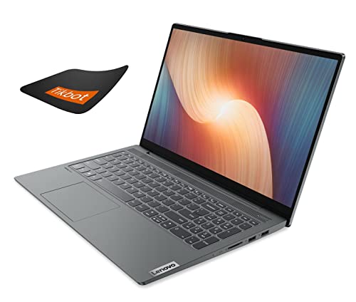 Lenovo IdeaPad 5 Laptop - 15.6" FHD 1080p IPS Touch – AMD Ryzen 5 5625U - 16GB RAM - 512GB PCIe SSD - FHD Webcam – Fingerprint - Windows 11 Home - w/Mouse Pad