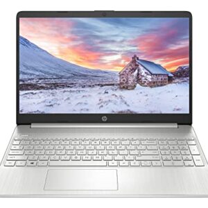 HP Pavilion Laptop, 15.6" IPS FHD Display, AMD Ryzen 7 5700U (Beats i7-11370H), Wi-Fi 6, USB-C, Long Battery Life, Windows 11, Natural Silver (32GB RAM | 1TB PCIe SSD)