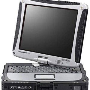 Panasonic Toughbook CF-19, MK6, 10.1 Multi Touchscreen + Digitizer, Rugged Laptop Convertible Tablet, Intel Core i5 2.60GHz, 8GB, 256GB SSD,GPS, Windows 10 Pro (Renewed)