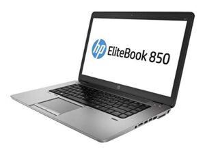 hp elitebook 850 g2 15.6 hd, core i7-5600u 2.6ghz, 16gb ram, 500gb solid state drive, windows 10 pro 64bit, (renewed)
