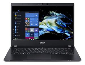 acer travelmate p6 thin & light business laptop, 14″ fhd ips, intel core i5-10310u with vpro, 8gb ddr4, 256gb ssd, 23 hrs battery, win 10 pro, tmp 2.0, mil-spec, fingerprint reader, tmp614-51-g2-5442