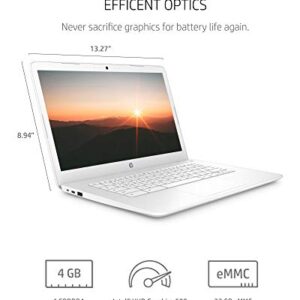 HP Chromebook 14 Laptop, Dual-core Intel Celeron Processor N3350, 4 GB RAM, 32 GB eMMC Storage, 14-inch FHD IPS Display, Google Chrome OS, Dual Speakers and Audio by B&O (14-ca051nr, 2020)