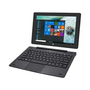 IVIEW Magnus IV 4G LTE 10.1" Touch Screen, 1280 x 800 IPS, Intel Dual Core 4GB/64GB Windows 10 Professional 2-in-1 Laptop with Docking Keyboard, AT&T, T-Mobile 4G LTE Compatible, add SIM Card and use