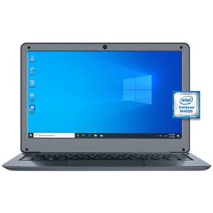 kangbuke 11.6″ windows 10 laptop, intel celeron n4020 processor, 6gb lpddr4 ram, 64gb ssd, hd display, wifi, webcam, ultra slim and light notebook pc
