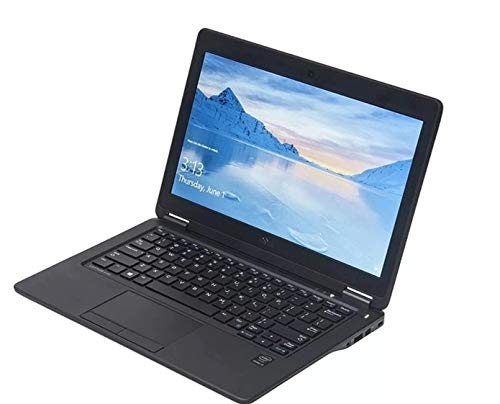 Latitude E7250 Touch Screen Business Laptop Intel Core i5-5300U, 8GB Ram, 256GB Solid State SSD, HDMI, Camera, WiFi, Win 10 Pro (Renewed)