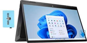 hp envy x360 15.6″ fhd ips touchscreen 2-in-1 laptop (amd ryzen 5 5625u 6-core, 16gb ram, 512gb pcie ssd, amd radeon, backlit kyb, killer wifi 6e, bluetooth 5.2, hd webcam, win 11 home) with hub