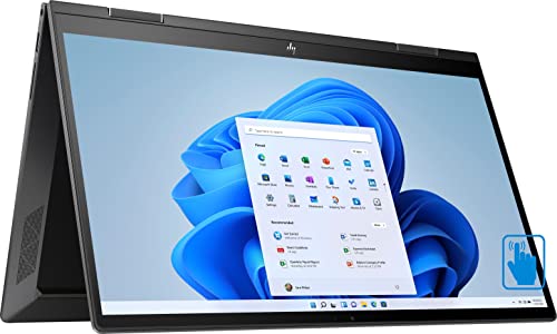 HP Envy x360 15.6" FHD IPS Touchscreen 2-in-1 Laptop (AMD Ryzen 5 5625U 6-Core, 16GB RAM, 512GB PCIe SSD, AMD Radeon, Backlit KYB, Killer WiFi 6E, Bluetooth 5.2, HD Webcam, Win 11 Home) with Hub
