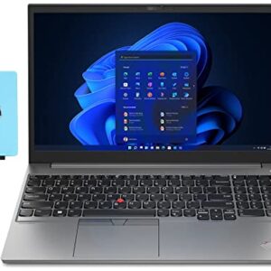 Lenovo ThinkPad E15 Gen 4 Home & Business Laptop (Intel i5-1235U 10-Core, 16GB RAM, 256GB PCIe SSD, Intel UHD, 15.6" 60Hz Full HD (1920x1080), WiFi, Bluetooth, Win 11 Pro) with Dockztorm Hub