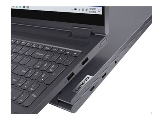 2022 LENOVO Yoga 7i 2-in-1 360° 15.6" Touch Screen Laptop, Intel Evo Platform Core i5 1135G7, 8GB RAM, 256GB PCIe SSD, Intel Iris Xe Graphics, Backlit Keyboard, Win 11, Slate Grey, 32GB USB Card