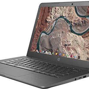 HP Chromebook 14 FHD Laptop, Dual-core Intel Celeron Processor N3350, 4GB RAM, 64GB eMMC Storage, 14-inch FHD IPS Display, Google Chrome OS, Dual Speakers and Audio by B&O (14-ca064dx, 2022)