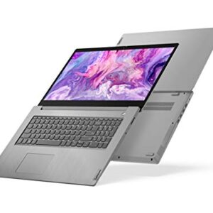 Lenovo IdeaPad 3 17.3" HD+ LED Backlit Anti-Glare Display Laptop PC, Intel Core i5-1035G1 Quad Core Processor, 8GB RAM, 256GB SSD, HDMI, 802.11AC, Bluetooth, Webcam, Windows 10, Platinum Gray
