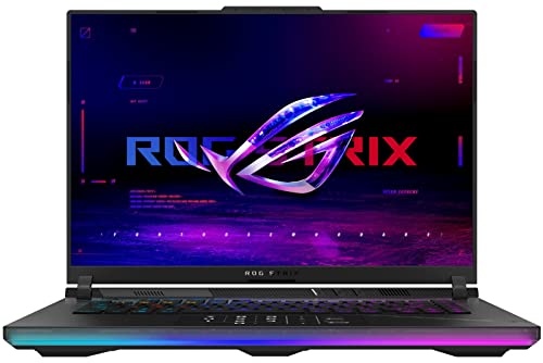 EXCaliberPC 2023 ASUS ROG Strix Scar 16 G634JY-XS97 (i9-13980HX, 32GB RAM, 2TB NVMe SSD, RTX 4090 16GB, 16" QHD+ 240Hz 3ms, Windows 11 Pro) Gaming Notebook