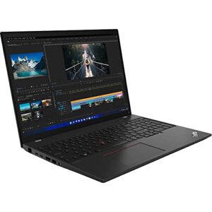 Lenovo Latest ThinkPad T16 Laptop, 12th Gen Intel i7-1260P (12 Cores), 16.0" FHD (1920 x 1200) IPS Anti-Glare Touchscreen, 32GB DDR4, 1TB SSD, Fingerprint Reader, 1080p Camera, Win 11 Pro - Black