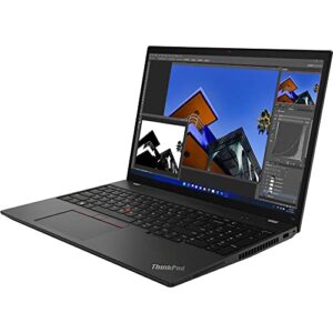 Lenovo Latest ThinkPad T16 Laptop, 12th Gen Intel i7-1260P (12 Cores), 16.0" FHD (1920 x 1200) IPS Anti-Glare Touchscreen, 32GB DDR4, 1TB SSD, Fingerprint Reader, 1080p Camera, Win 11 Pro - Black