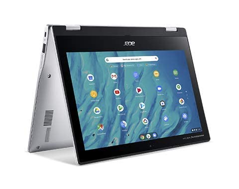 2021 Acer Convertible 2-in-1 Chromebook-11.6" HD IPS Touchscreen, MediaTek Octa-core Processor Up to 2.0GHz, 4GB RAM, 32GB eMMC SSD, Bluetooth, Chrome OS (Renewed)