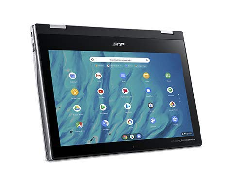 2021 Acer Convertible 2-in-1 Chromebook-11.6" HD IPS Touchscreen, MediaTek Octa-core Processor Up to 2.0GHz, 4GB RAM, 32GB eMMC SSD, Bluetooth, Chrome OS (Renewed)