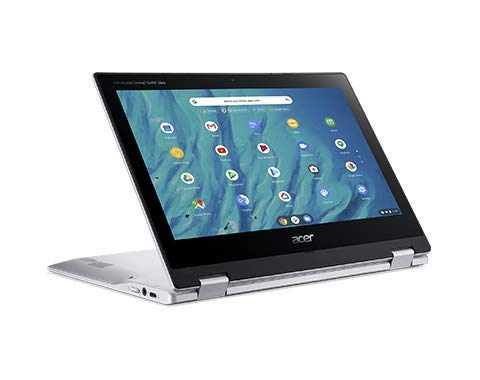 2021 Acer Convertible 2-in-1 Chromebook-11.6" HD IPS Touchscreen, MediaTek Octa-core Processor Up to 2.0GHz, 4GB RAM, 32GB eMMC SSD, Bluetooth, Chrome OS (Renewed)