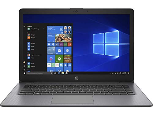 Newest HP Stream 14" HD Laptop, Intel Celeron N4000 Processor Up to 2.60GHz, 4GB RAM, 64GB eMMC, HDMI, WiFi, Webcam, Bluetooth, Win10 S(Renewed) (14"/ 64GB)