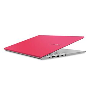 ASUS VivoBook S15 S533 Thin and Light Laptop, 15.6” FHD Display, Intel Core i5-1135G7 CPU, 8GB DDR4 RAM, 512GB PCIe SSD, Wi-Fi 6, Windows 11 Home, AI Noise-Cancellation, Resolute Red, 533EA-DH51-RD