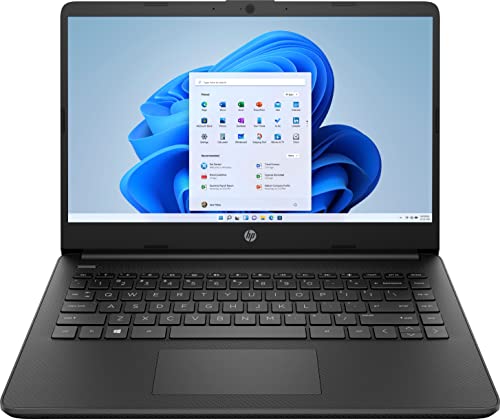 2022 Newest HP Stream 14" HD Display, Intel Celeron N4120 Processor, 4GB Memory - 64GB eMMC ,WiFi ,Bluetooth, Type-C, 802.11AC , Win10 S - Jet Black