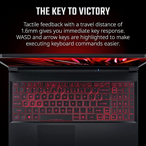 Acer Nitro 5 15.6" FHD 144Hz Gaming Notebook, Intel Core i7-11800H Processor, NVIDIA GeForce RTX 3050 Ti, 4 Ports, Killer Wi-Fi, Backlit Keyboard, HDMI, Webcam, Win 11 Home (32GB RAM | 2TB SSD)