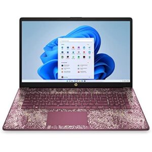 hp 17-cn1009cy 17.3″ hd+ touchscreen laptop, intel core i5-1155g7, intel iris xe graphics, 12gb ddr4 ram, 512gb ssd storage, windows 11 home, opulent aubergine (renewed)