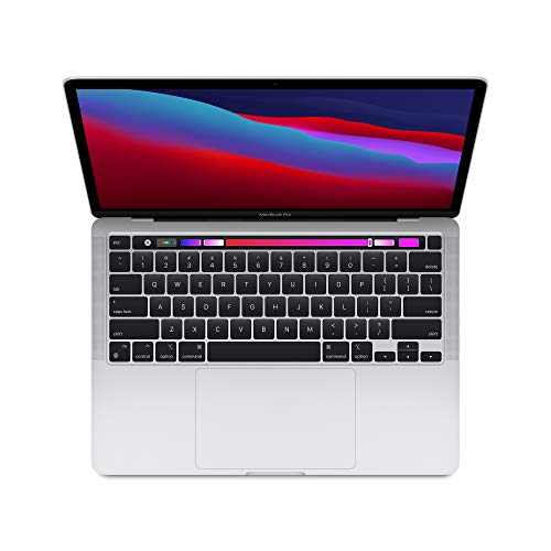 MacBook Pro 13.3 inches Laptop - Apple M1 chip - 8GB Memory - 512GB SSD - Silver (Renewed)