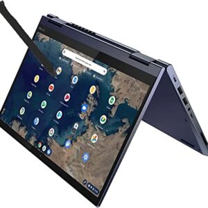 Lenovo ThinkPad 13 Pro Yoga Chromebook in Blue 2-in-1 Touchscreen Laptop AMD Athlon up to 3.3Ghz 32GB SSD 4GB DDR4 13.3in FHD Backlit Keyboard Dual Cam Chrome OS (C13-Renewed)