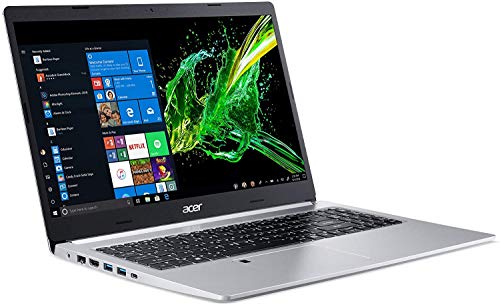 Acer Premium Aspire 5 A515 15.6-inch FHD (1920x1080) Laptop PC, 10th Gen Quad-Core Intel i5-10210U up to 4.2GHz, 8GB DDR4, 256GB SSD, Stereo Speakers, Intel UHD Graphics 620, Windows 10 Home (Renewed)