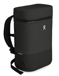 hydro flask unbound soft sided cooler pack – 22 liter, black