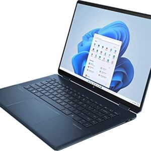 HP Spectre x360 16" 2-in-1 3K QHD+ Touchscreen (Intel 12th Gen i7-12700H, 16GB RAM, 2TB SSD, Stylus) Home, Business & Creator Laptop, Long-battery life, Fingerprint, Backlit, Thunderbolt 4, Win 11 Pro