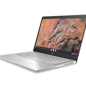 HP Pro C645 Chromebook Enterprise 14” HD WLED (AMD Dual-Core Athlon 3050C, 8GB RAM, 64GB eMMC SSD) Narrow Bezel Business Laptop, B&O Audio, 2 x USB-C, HDMI, 3-Cell 58whr, Silver, Chrome OS - 2022