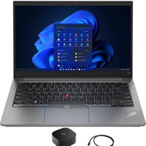 Lenovo ThinkPad E14 G4 Home & Business Laptop (Intel i7-1255U 10-Core, 40GB RAM, 512GB PCIe SSD, Intel Iris Xe, 14.0" 60Hz Full HD (1920x1080), WiFi, Bluetooth, Webcam, HDMI, USB 3.2, Win 10 Pro)