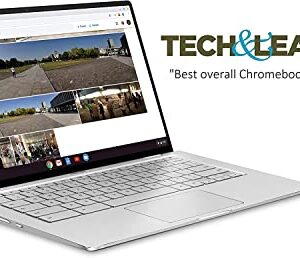 ASUS 2023 Newest C433 Ultrathin Clamshell 2in1 Convertible Chromebook: 14" FHD Touch Display, Intel Core M3, 8GB RAM, 128GB eMMC, Intel UHD Graphics, Backlit-KYB, USB-C, Wifi6, Webcam, Chrome OS, T.F