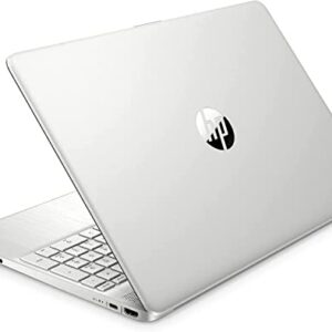 HP Laptop 15-DY2702DX 15.6" HD Intel Core i3-1115G4, Intel UHD Graphics, 8GB DDR4 RAM, 256GB SSD Storage, Windows 11 Home in S Mode, Natural Silver (Renewed)