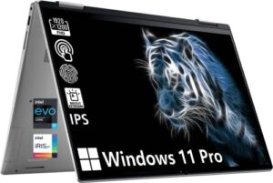 dell inspiron 7620 2-in-1 business laptop, 16″ wuxga touchscreen, 12th gen intel evo i7-1260p, windows 11 pro, 64gb ram, 2tb ssd, backlit keyboard, fingerprint reader, type-c, long battery life